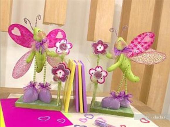 Выкройка мягких игрушек - бабочки