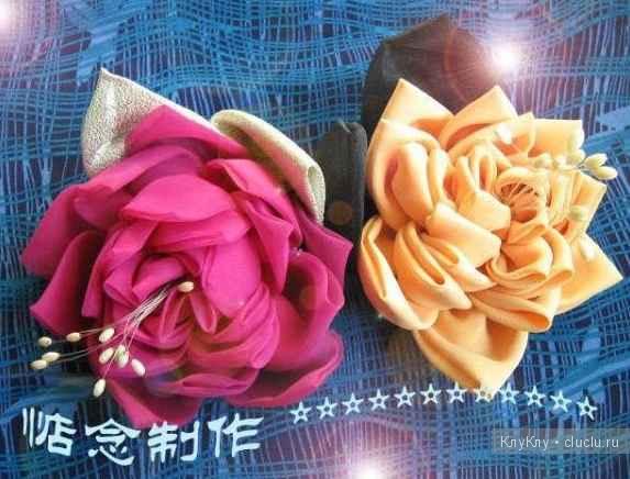 Розы из ткани - мастеркласс, как сделать своими руками