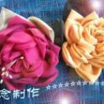 Розы, цветы из ткани - мастер класс, как сделать своими руками
