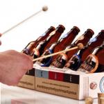 Оригинальный DIY-ксилофон из пивных бутылок