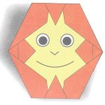 Простое оригами детям. Макака