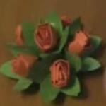 Розы из бумаги - шар из цветов, видео мастеркласс