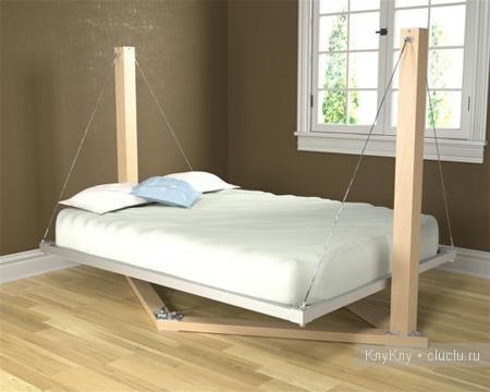 Необычная мебель для спальни. Удивительные кровати