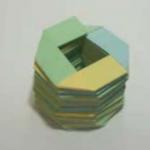 Оригами из модулей Slinky, Jo Nakashima