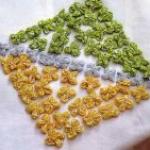 Бабочки из ткани для украшения детской одежды