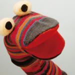 Полосатая змея - игрушка из носков. Интересная идея для творчества