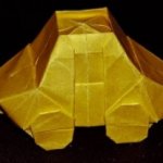 Как сделать оригами машину