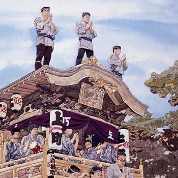 Кинусайга: японское искусство «шёлковой мозаики»