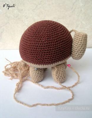Черепаха - вяжем крючком, мастеркласс по вязанию игрушки
