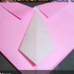 Оригами - мужское сердце. Видео по сборке