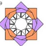Модульное оригами - звезда