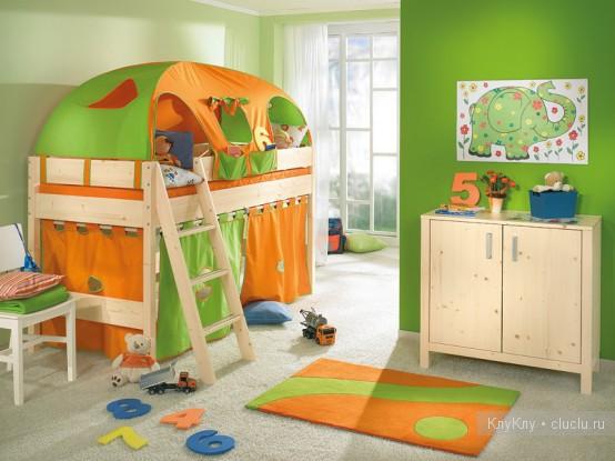Идеи оформления детской комнаты. Интерьер