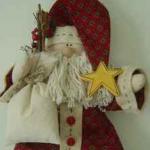 Санта Клаус - игрушка тильда своими руками, выкройка