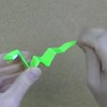 Поделка кобра - в технике оригами
