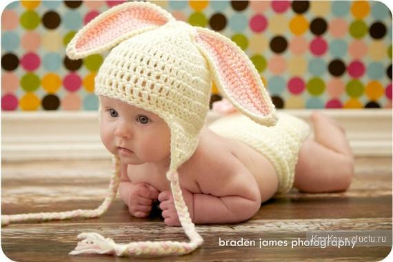 Детские шапочки для малышей - идеи для вязания