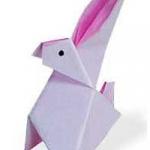 Кролик - оригами для детей