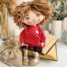 Шьем легенду: выкройка текстильного домовенка Кузи