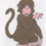 Уроки рисование карандашом - обезьяна