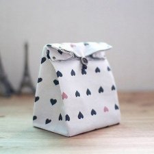 Тканевый пакетик, мешочек для подарка или как экологичная упаковка для игрушек