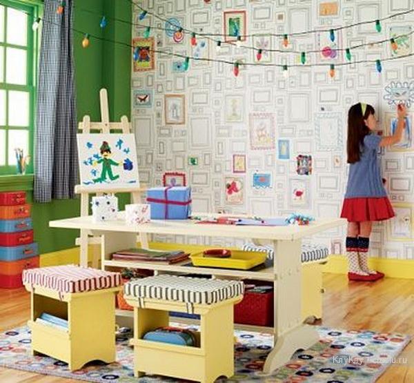 Идеи оформления детской комнаты. Функциональная детская.