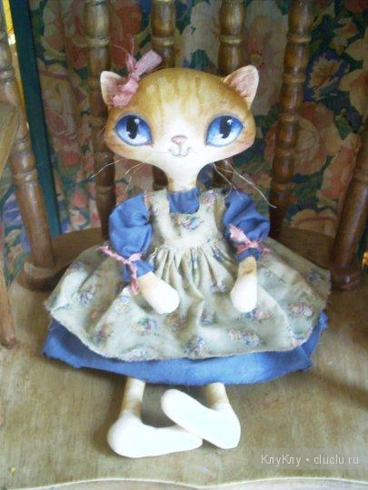 Авторская текстильная игрушка. Коты от Bermuda Angels