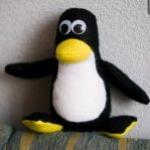 Пингвин Линукс - мягкая игрушка своими руками