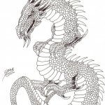 Как нарисовать дракона. Пошаговое рисование