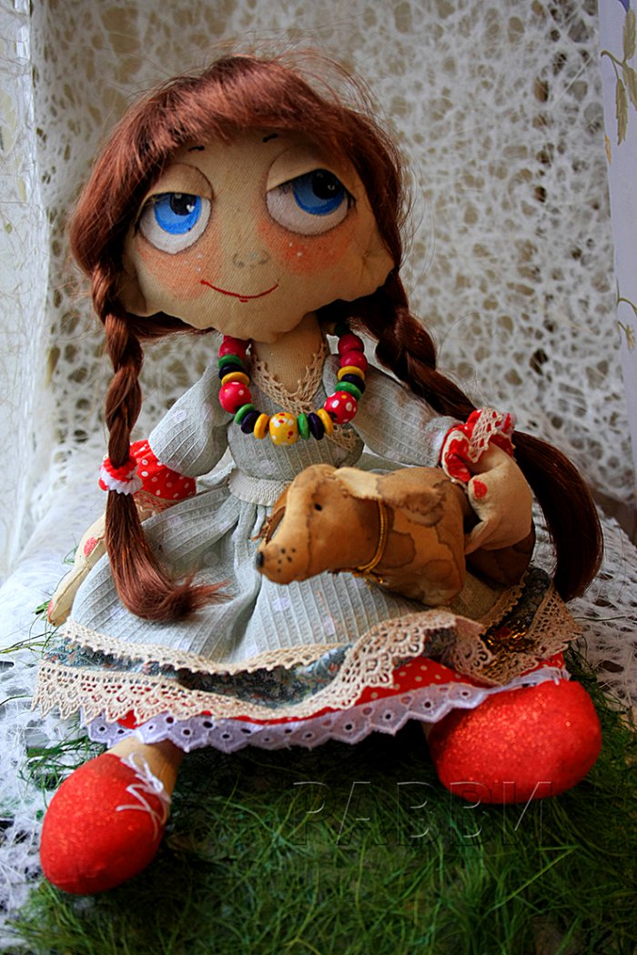 Игровые текстильные куклы от Равви