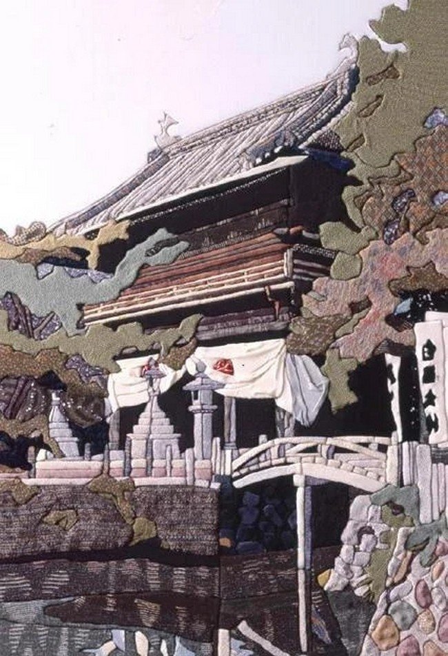 Кинусайга: японское искусство «шёлковой мозаики» (фото 5)