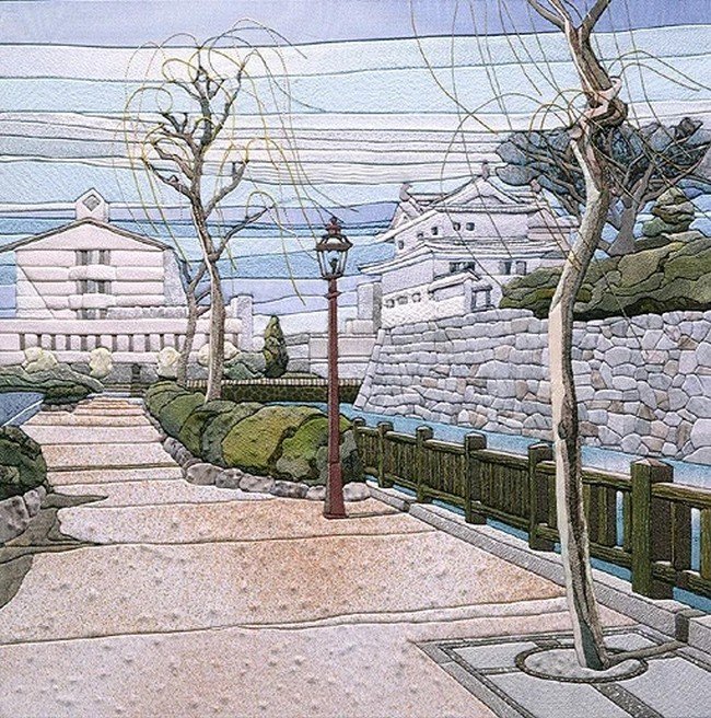 Кинусайга: японское искусство «шёлковой мозаики»