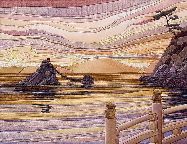 Кинусайга: японское искусство «шёлковой мозаики» (фото 3)