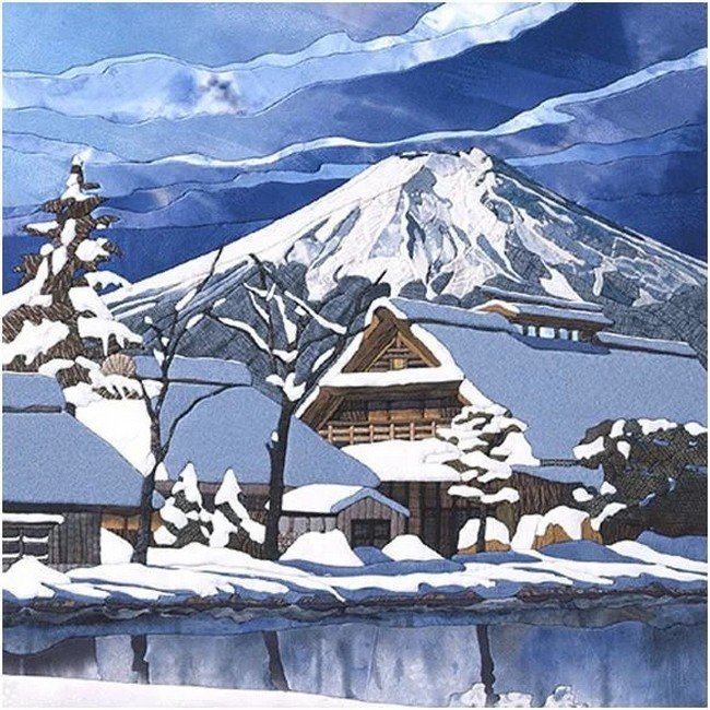 Кинусайга: японское искусство «шёлковой мозаики» (фото 4)