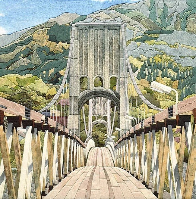 Кинусайга: японское искусство «шёлковой мозаики» (фото 6)