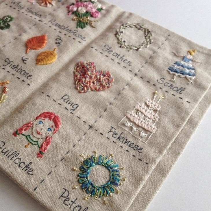 Книга, которая пахнет нитками и летом. И она полностью из ткани (фото 4)