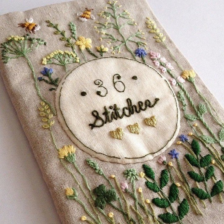 Книга, которая пахнет нитками и летом. И она полностью из ткани (фото 8)