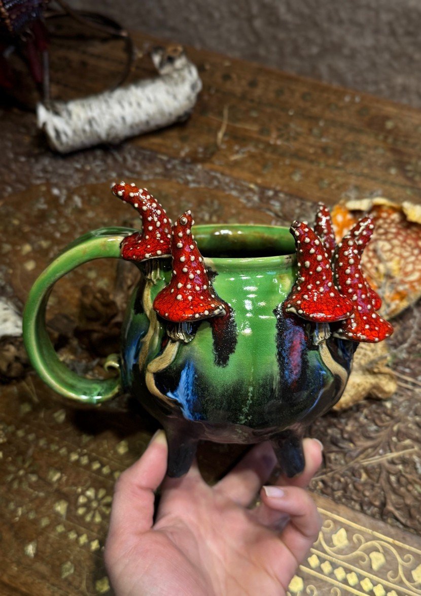 Лесная магия в глине: необычная керамика Марии Шихалевой (фото 9)